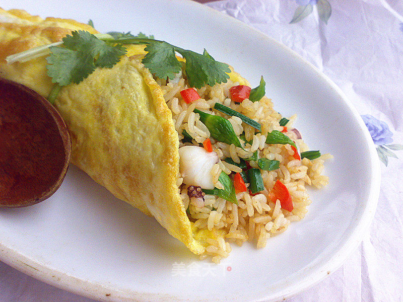 Omelet Rice recipe