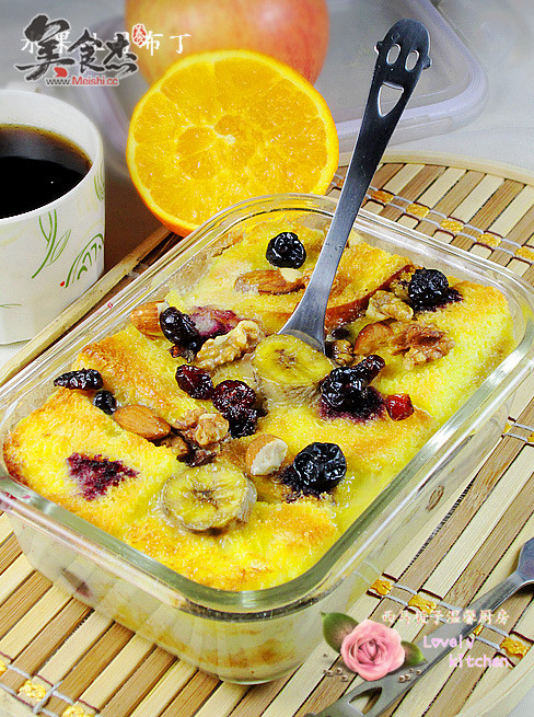 Fruit Toast Pudding Bento recipe