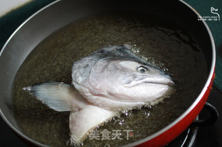 Tom Yum Lychee Salmon Soup recipe
