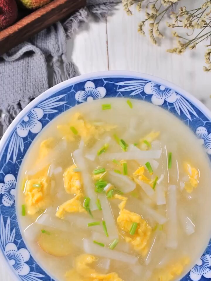 Turnip and Egg Soup