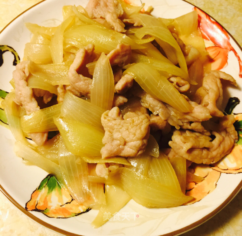 Pork Slices and Fried Onions~ recipe