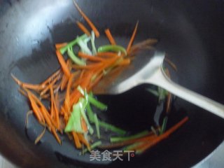Three Shredded Eryngii Mushrooms recipe