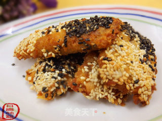 Sesame Fish Sticks recipe