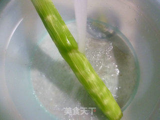 Lettuce Mixed with Jellyfish recipe