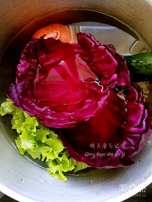 Camellia Oil Sweet and Sour Vegetable Salad! recipe