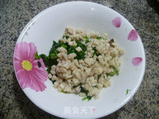 Pleurotus Eryngii with Spinach recipe