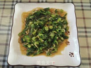Stir-fried Vermicelli with Organic Cabbage recipe