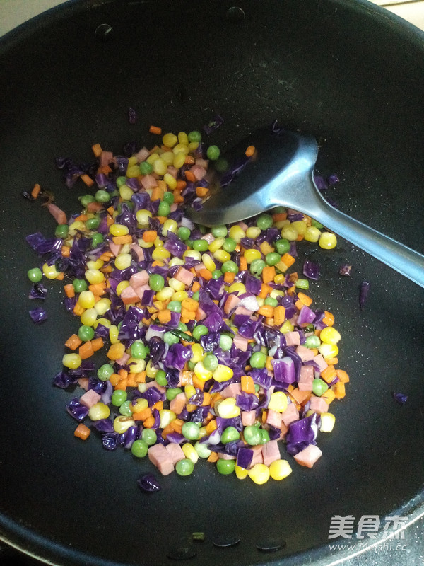 Colorful Fried Rice recipe