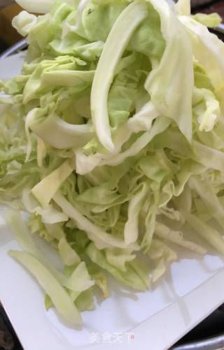 Stir-fried Cabbage with Bacon recipe