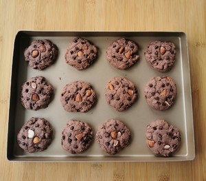 Chocolate Cheese Soft Cookies recipe