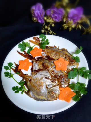 Dry Fried Pomfret recipe