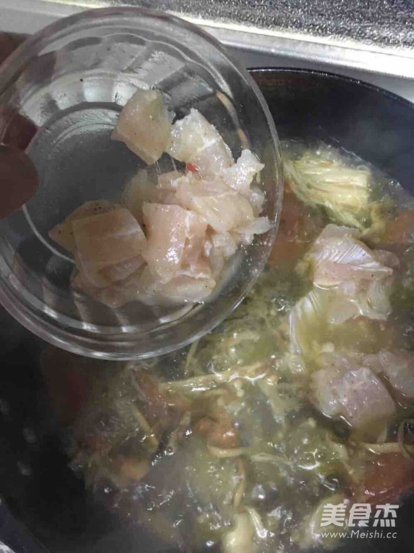 Sauerkraut Fish Chowder in Sour Soup Fish recipe