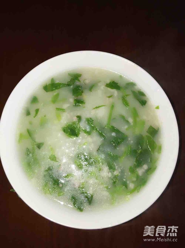 Pea Point Minced Pork Congee recipe