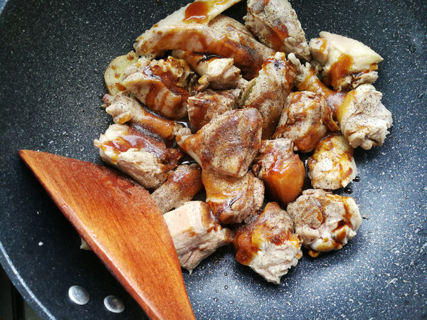 Braised Duck with Yuba and Oyster Sauce recipe