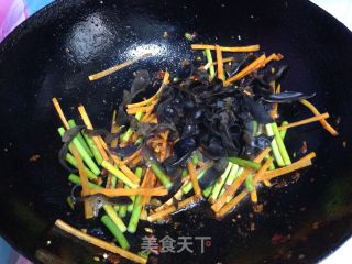 #trust的美木耳试吃#fish-flavored Shredded Pork recipe