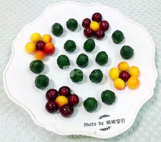 Autumn Spinach Play Beads recipe