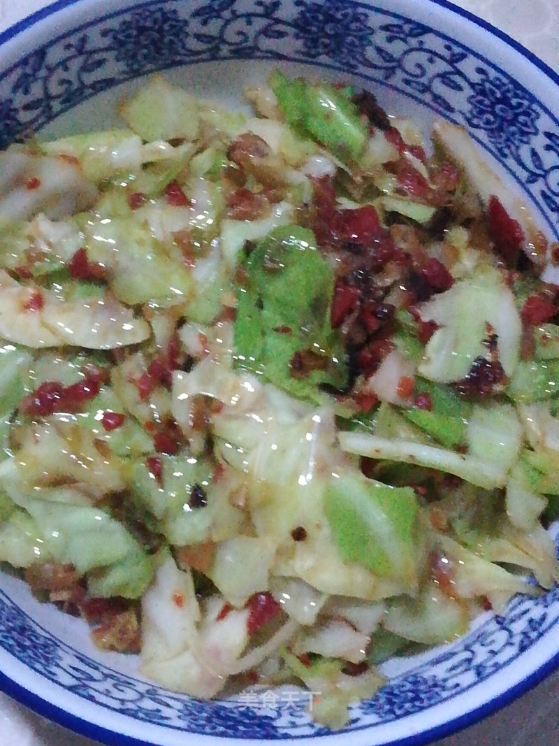 Chopped Pepper Shredded Cabbage recipe