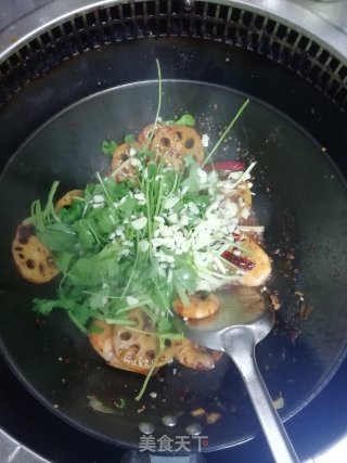 Xiaoman's Spicy Griddle Shrimp recipe