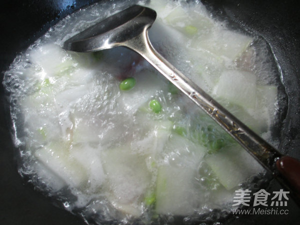 Edamame Bacon and Winter Melon Soup recipe