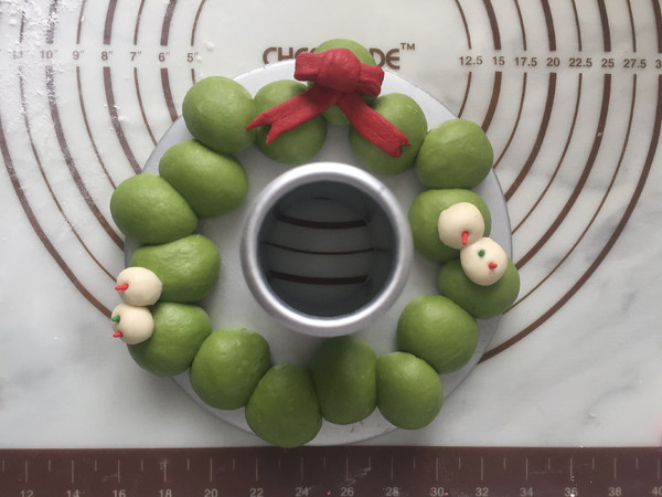 Christmas Wreath Bread recipe