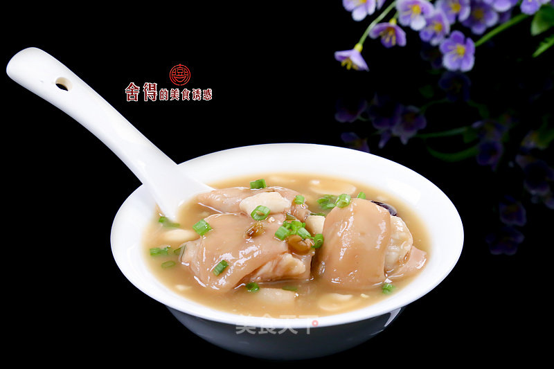 [peanut Mung Bean Pork Knuckle Soup] A Summer Soup recipe