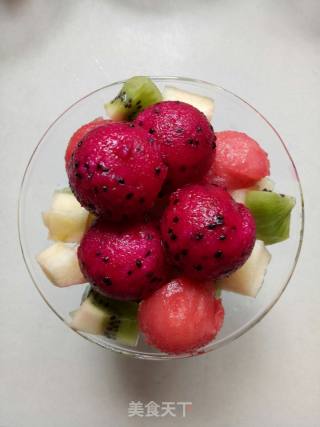 Colorful Yogurt Fruit Salad recipe