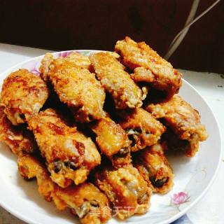 Orleans Fried Chicken Wings recipe