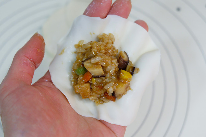 Shiitake Mushroom Mixed Shaomai (dumpling Skin Version) recipe