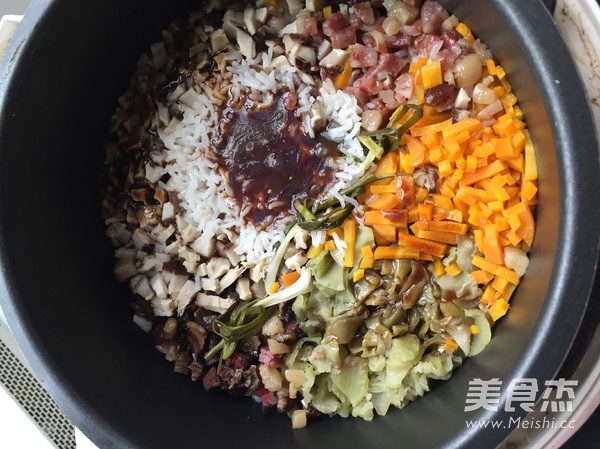 Qiu Yingying's Improved Version of Bacon Rice recipe