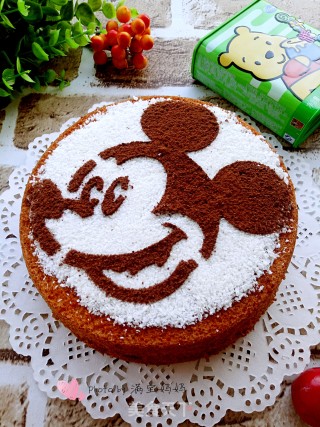 Mickey Cinnamon Sponge Cake recipe