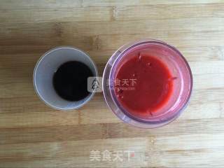 Low-fat Healthy Red Wine Strawberry Popsicle recipe