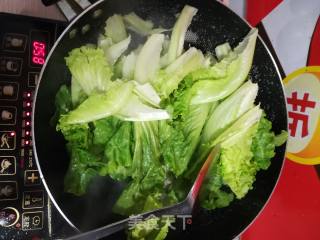Stir-fried Lettuce recipe