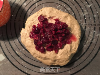 #柏翠大赛#cranberry Multigrain Bread recipe