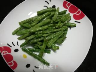 Stir-fried String Beans with Minced Meat recipe