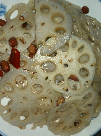 Peanuts and Lotus Root Slices recipe