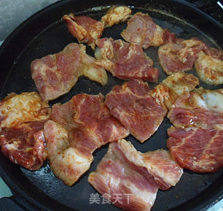 Pan-fried Plum Meat recipe