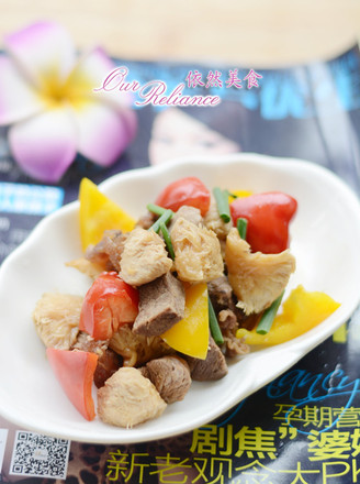 Stir-fried Beef Brisket with Hericium recipe