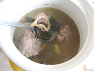 Seaweed Ham Stick Bone Soup recipe