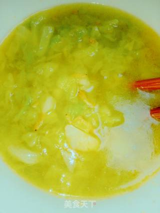 Cabbage Sea Rice Soup recipe