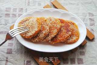 Persimmon Glutinous Rice Noodle Cake recipe