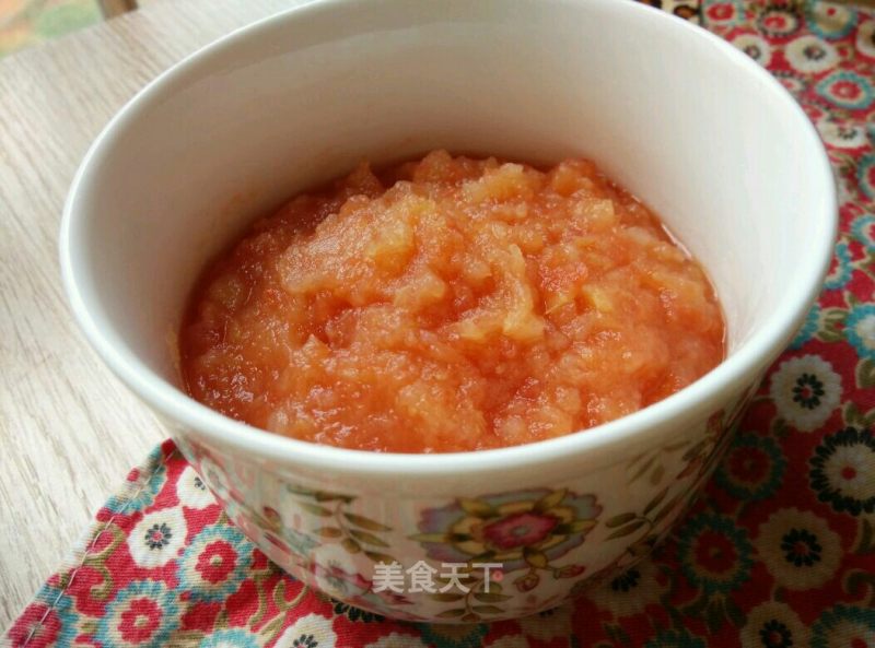 Apple Carrot Puree recipe