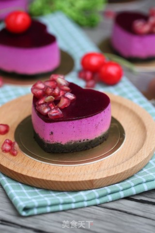 Baby's Favorite No-bake Cake-dragon Fruit Mousse recipe