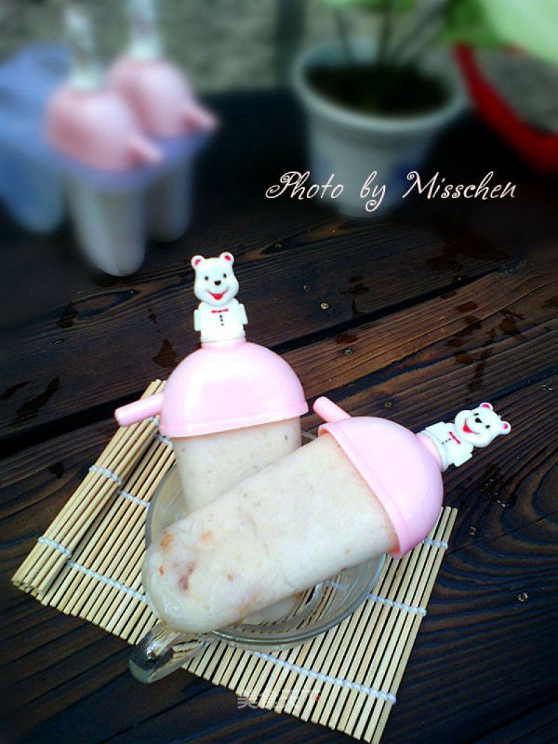 Lychee Okara Popsicles recipe