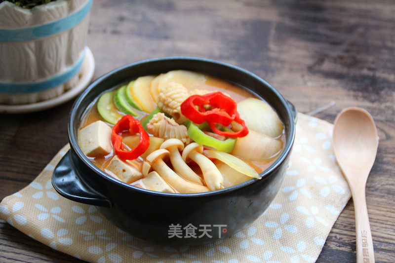 #trust之美#korean Miso Soup recipe
