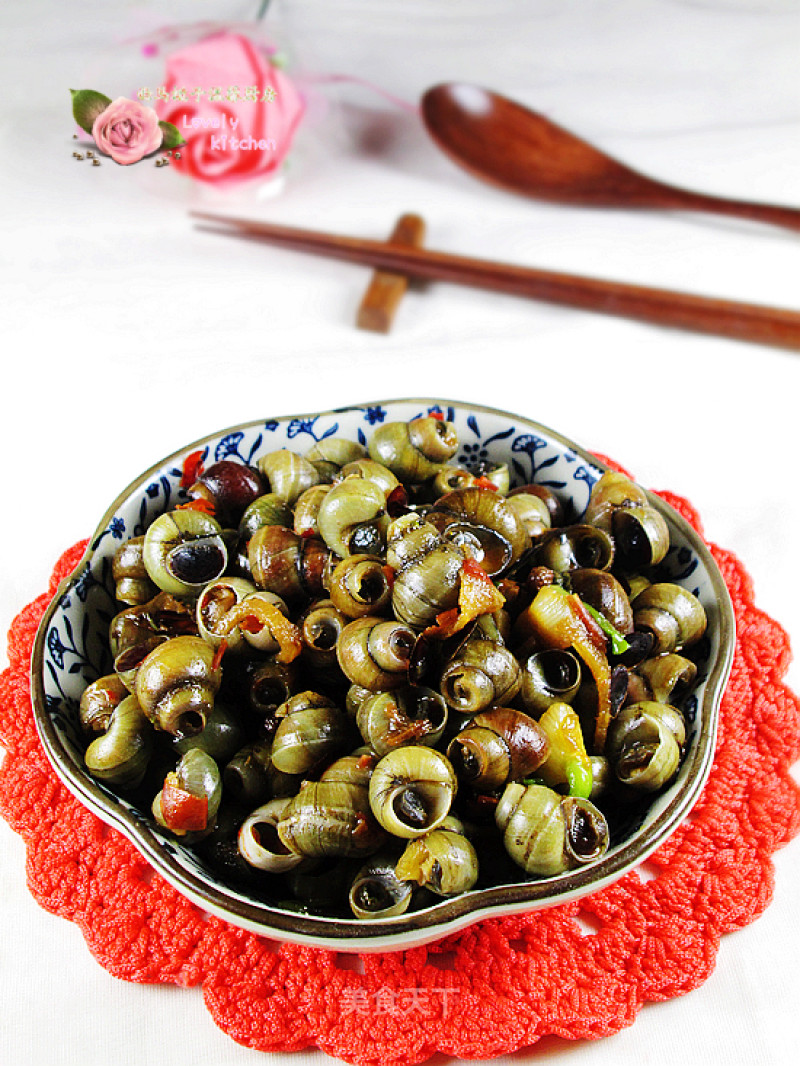 Ching Ming Occasion with Wine Side Dishes-spicy Screw recipe