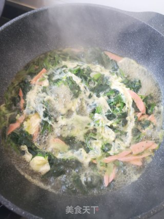 Spinach Egg Drop Soup recipe