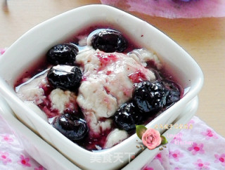 Blueberry Sweet Bean Curd recipe