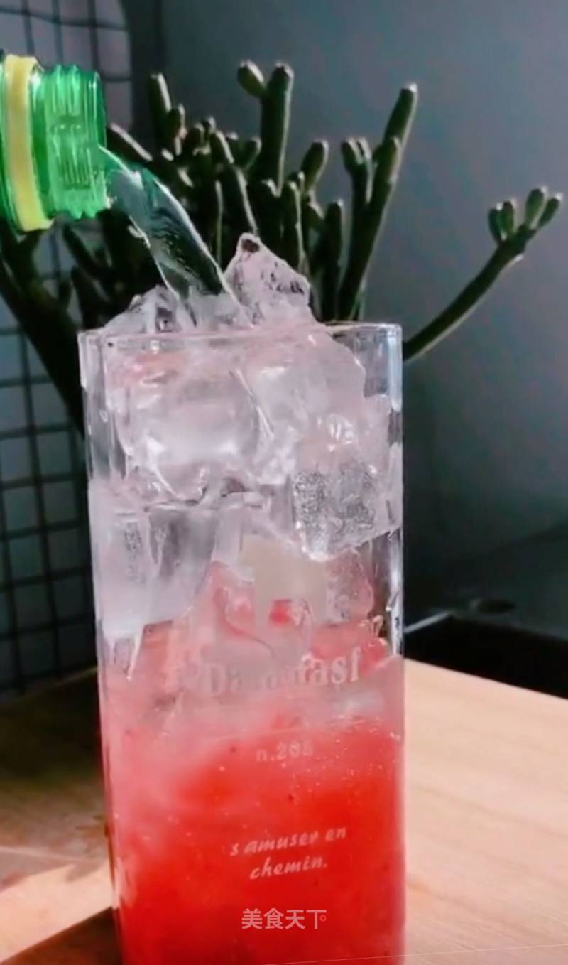 Strawberry Ice Drink