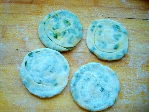 Dumpling Skin Scallion Pancakes recipe