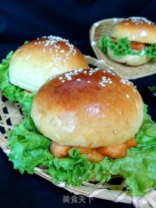 New Orleans Chicken Drumstick Burger recipe